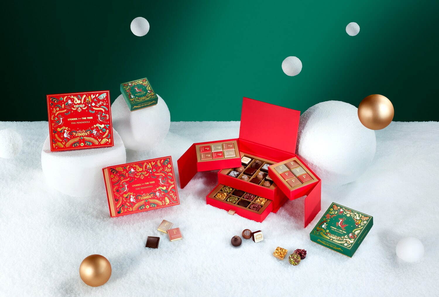 ザ・ペニンシュラ ブティック＆カフェのクリスマス限定ギフト、チョコレートの詰め合わせBOXなど｜写真13