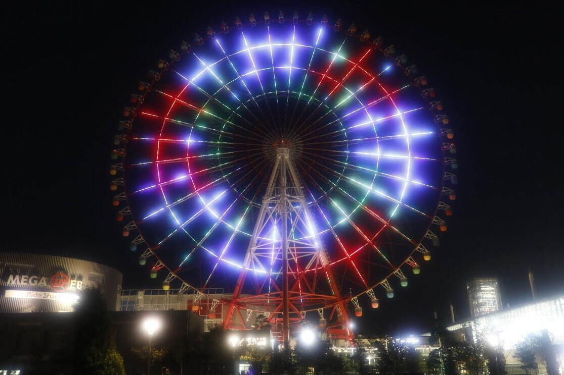 ガンダム｜「イルミネーションアイランドお台場2021」クリスマスモチーフの大観覧車ライトアップなど19施設で