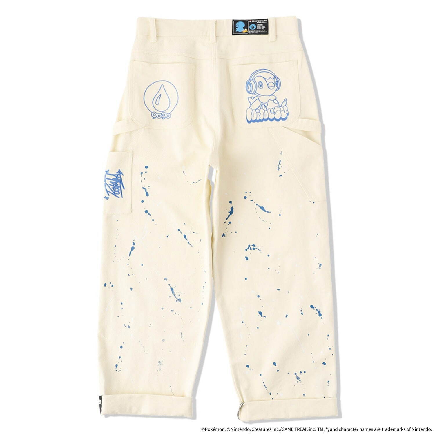 【POCHAMA × 9090 Painter Pants】(オフホワイト) 13,200円