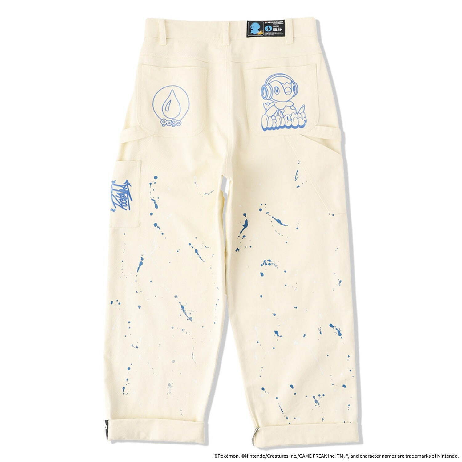 POCHAMA × 9090 Painter Pants ライトブルー