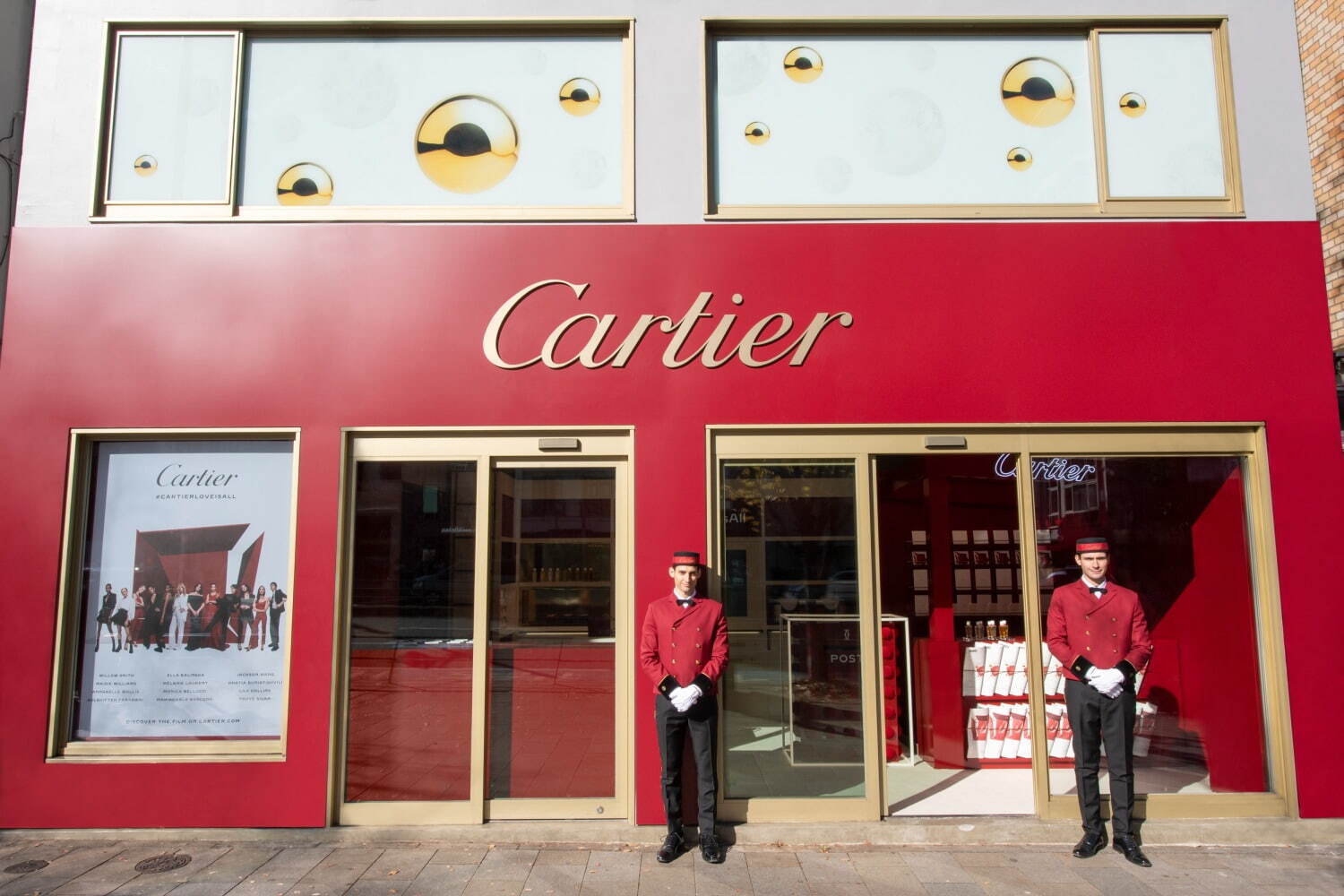 ※画像は表参道会場の様子 ©Cartier