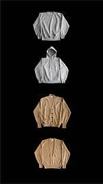 オーラリー別注スウェット＆ヘリル“最高級カシミア”ニット、レショップの仙台新店舗で｜写真11