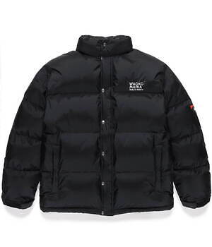 極美品 ワコマリア × ナンガ ダウンジャケット 21FW パイソン柄