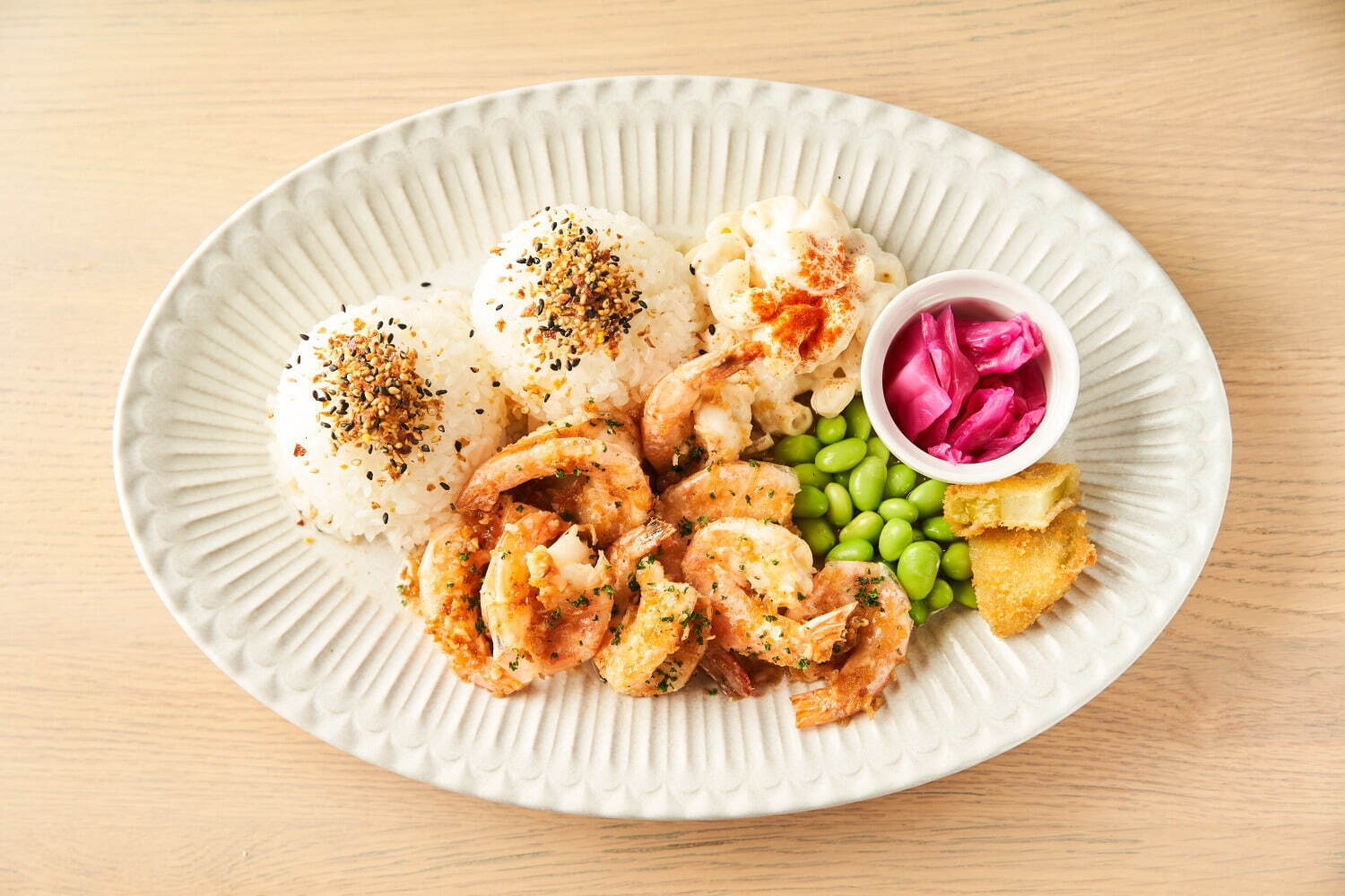 ガーリックシュリンププレートランチ 1,490円