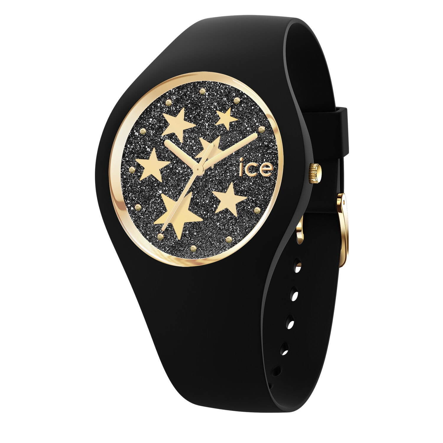 アイスウォッチ“きらきら輝く星”の新作腕時計、グリッターきらめく文字盤×ゴールドスター｜写真5