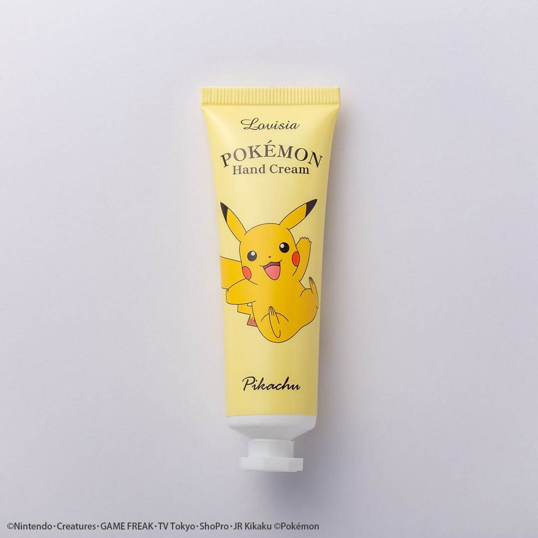 ポケモンハンドクリーム 過去最高30種の新作 シャボンの香り 付きで手肌の乾燥ケア ファッションプレス