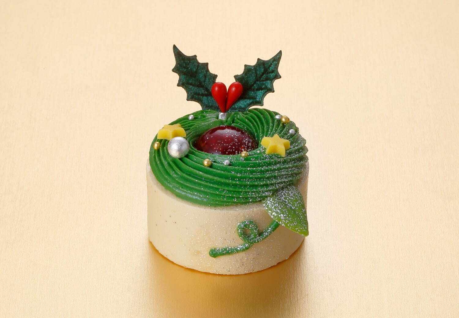 「森のきらめき クリスマスリース [キャラメルナッツのムース]」692円