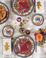 エトロ×ジノリ1735のテーブルウェア、“蝶＆草花”をペイズリー柄で表現したプレートやティーカップ｜写真25