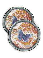 エトロ×ジノリ1735のテーブルウェア、“蝶＆草花”をペイズリー柄で表現したプレートやティーカップ｜写真6