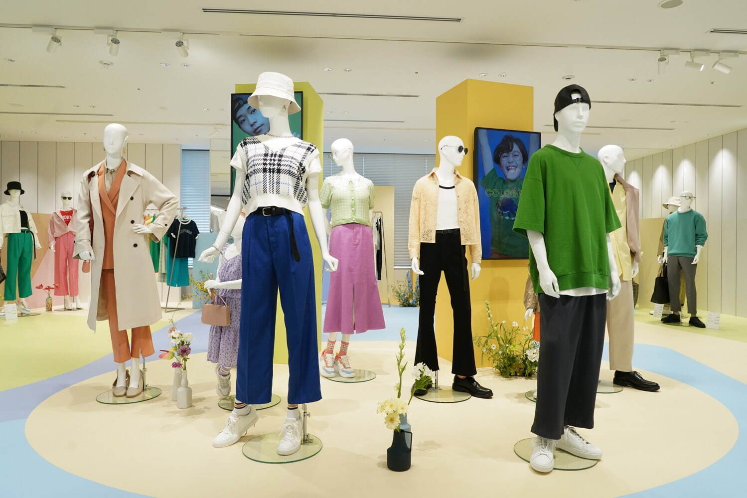 GU 2022年春夏新作“カラフル”レディース＆メンズウェア、春色スウェットやパンツなど