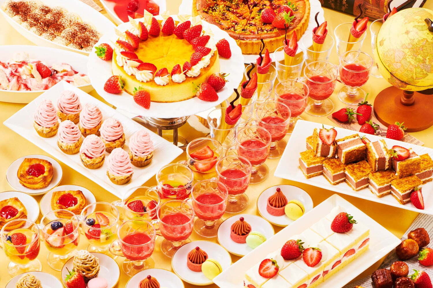 帝国ホテル 大阪「苺スイーツバイキング」