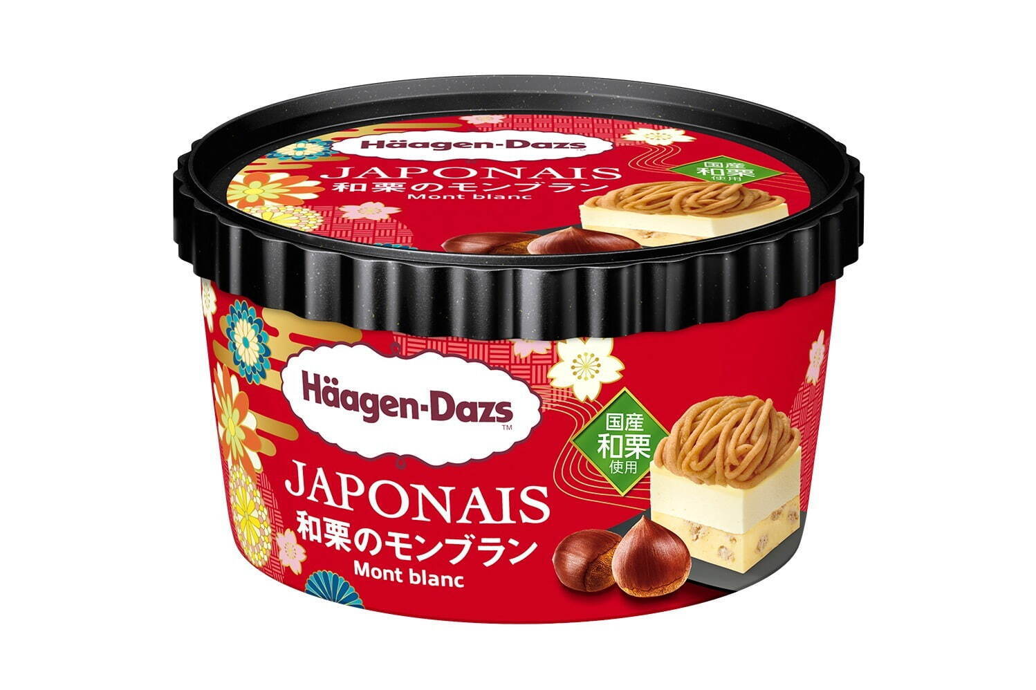 ハーゲンダッツ(Häagen-Dazs) ジャポネ 和栗のモンブラン｜写真1