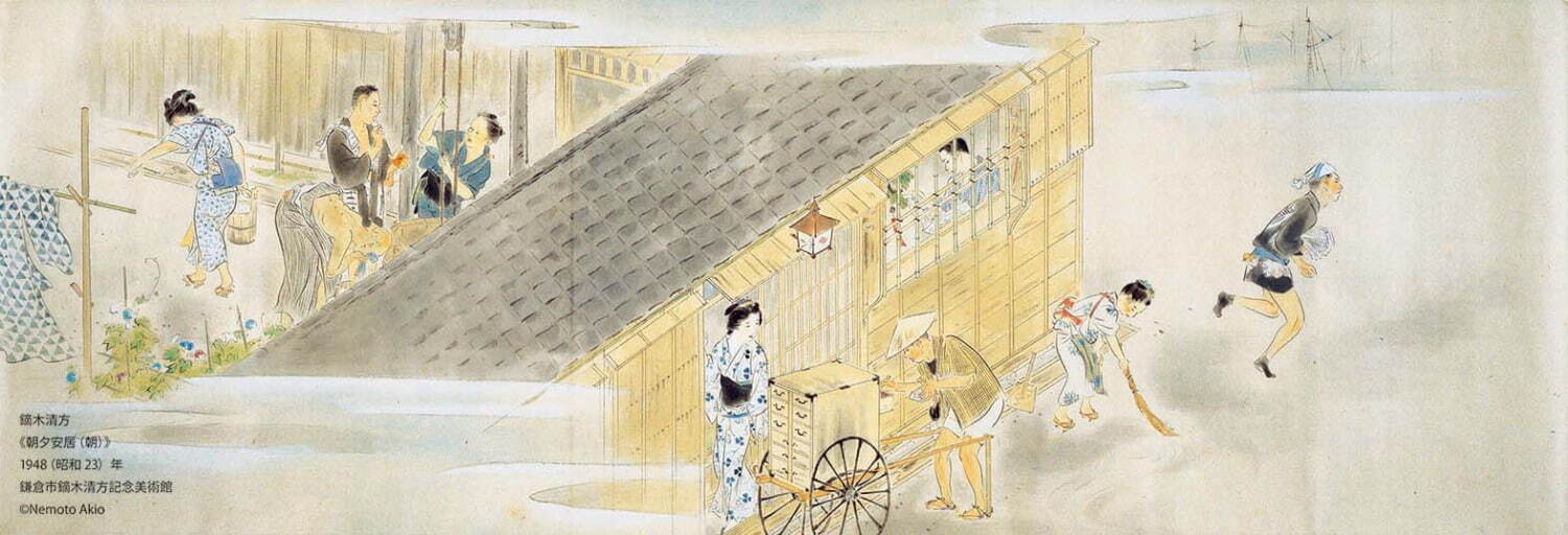 鏑木清方展」東京国立近代美術館で - 日本画109件が集結、美人画