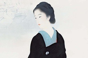 「鏑木清方展」東京国立近代美術館で - 日本画109件が集結、美人画《築地明石町》三部作など