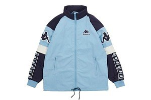 パレス スケートボード×カッパ、90年代着想ナイロンジャケットやトラックスーツに限定ロゴを乗せて