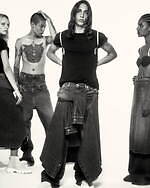 N21×セブンフォーオールマンカインド初コラボ、“ヌードピンク”のデニムボウタイシャツやケープ｜写真47