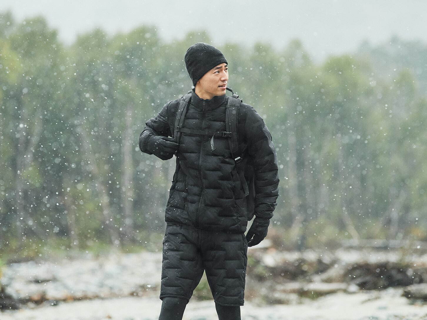 ユニクロ高機能ウェア新作「+S」 - 冬のスポーツに対応するジャケット
