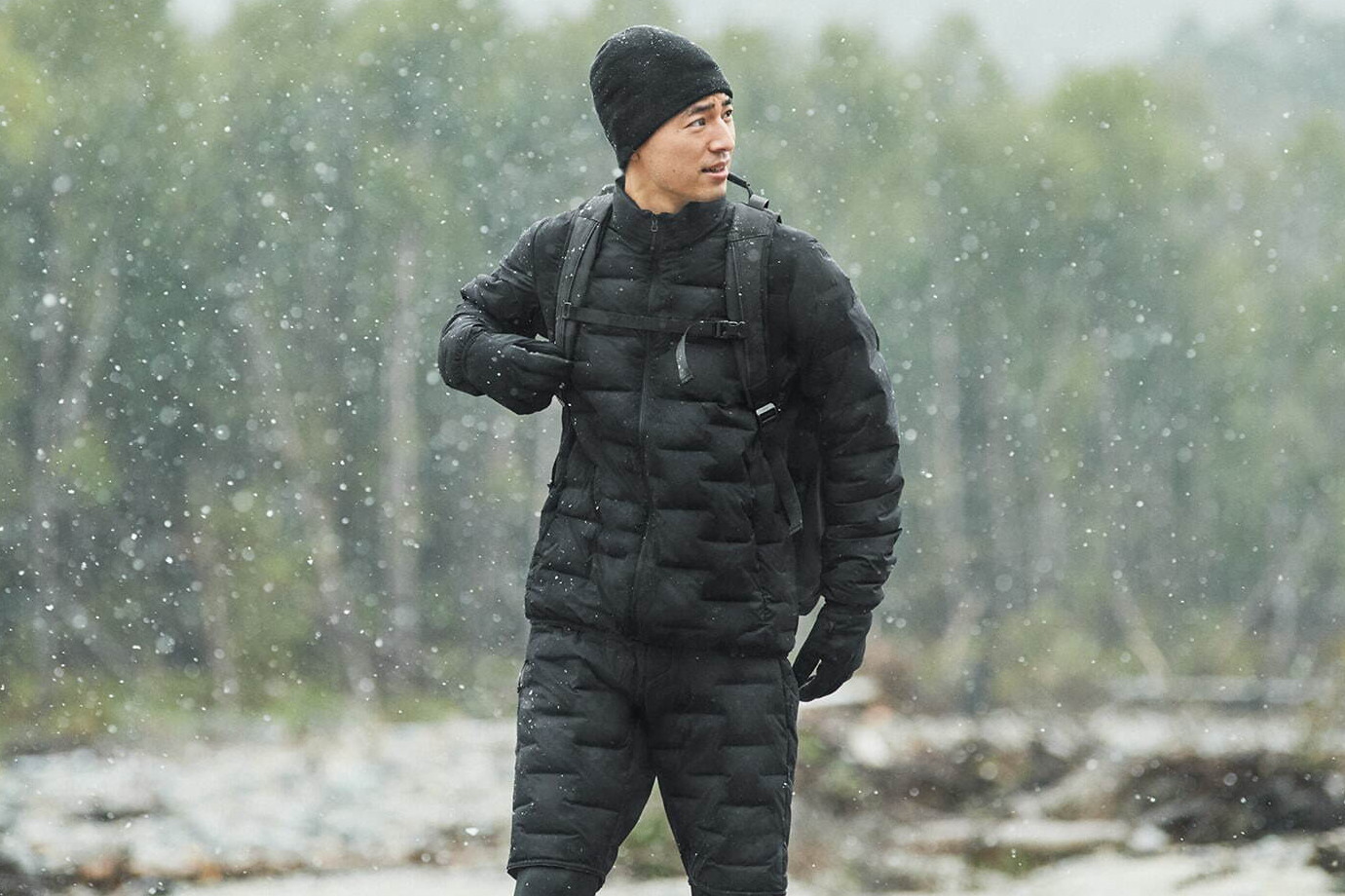 ユニクロ高機能ウェア新作「+S」 - 冬のスポーツに対応するジャケット＆速乾Tシャツ、バックパックも