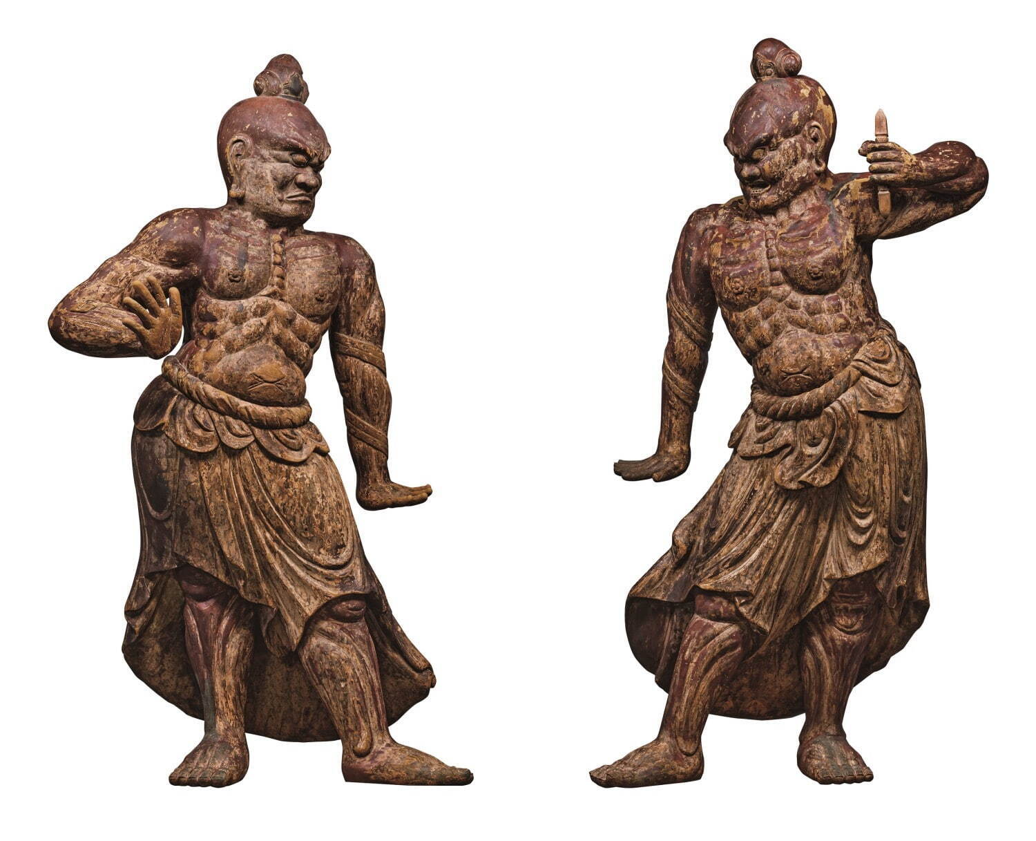 《金剛力士立像》平安時代・12世紀 東京国立博物館蔵