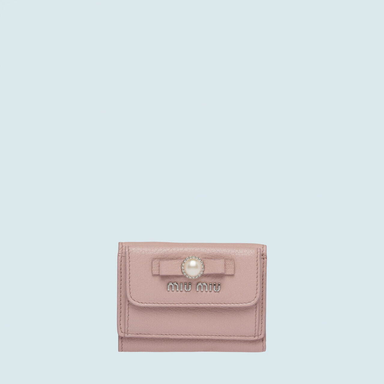 miumiu マドラスレザー　ハート　財布　二つ折り