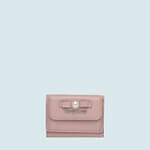 ミュウミュウ“ピンク”のミニ財布 - ハートモチーフやドット柄、チェーンストラップ付きウォレット｜写真11