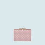 ミュウミュウ“ピンク”のミニ財布 - ハートモチーフやドット柄、チェーンストラップ付きウォレット｜写真9