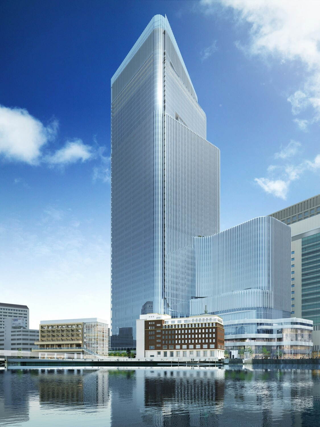 東京・日本橋川沿い再開発の第1弾、超高層ビルにホテル「ウォルドーフ・アストリア」や商業施設｜写真1