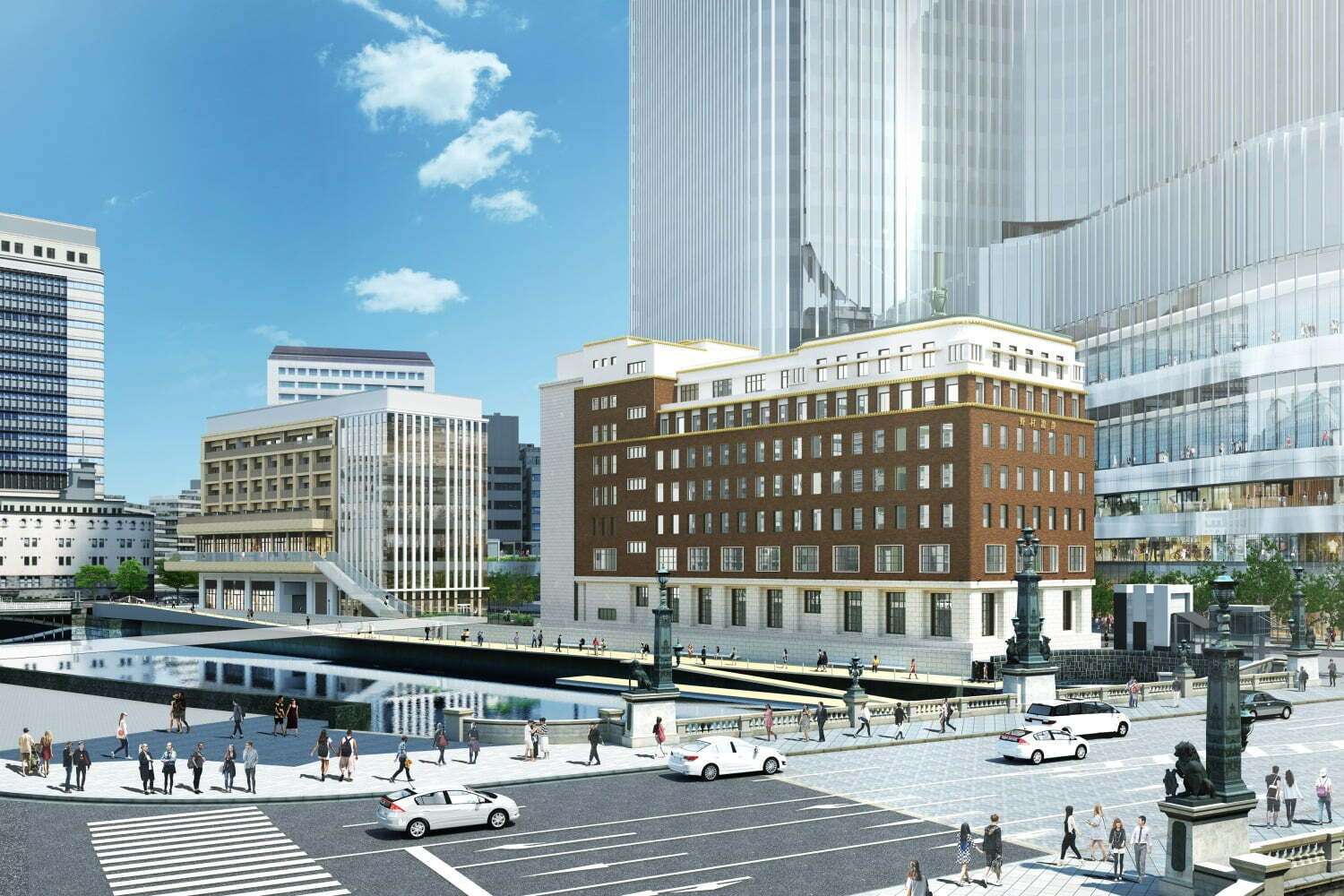 東京・日本橋川沿い再開発の第1弾、超高層ビルにホテル「ウォルドーフ・アストリア」や商業施設