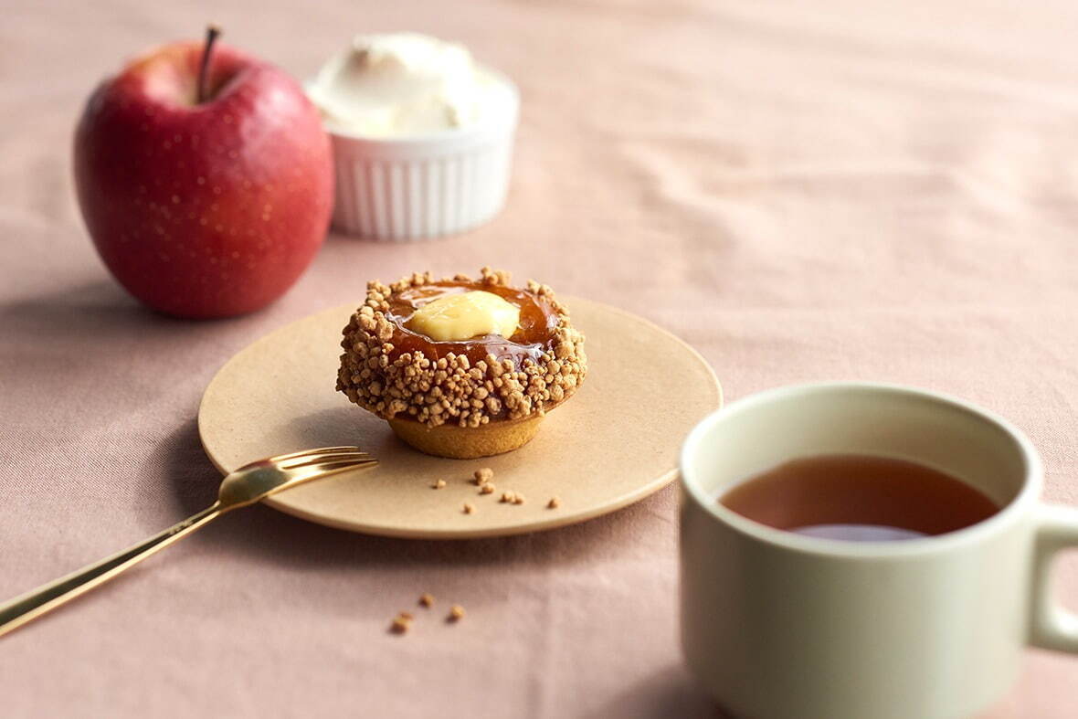 ベイク チーズタルト(BAKE CHEESE TART) キャラメルりんごのチーズタルトタタン｜写真2