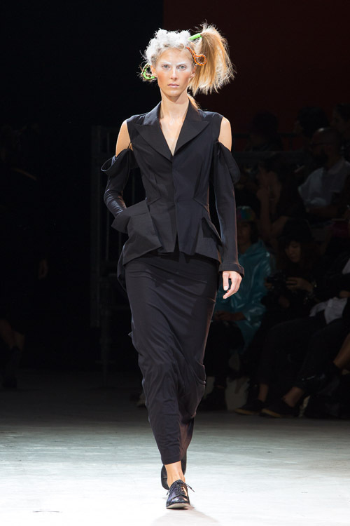 ヨウジヤマモト(Yohji Yamamoto) 2014年春夏ウィメンズコレクション シルエット - 写真6