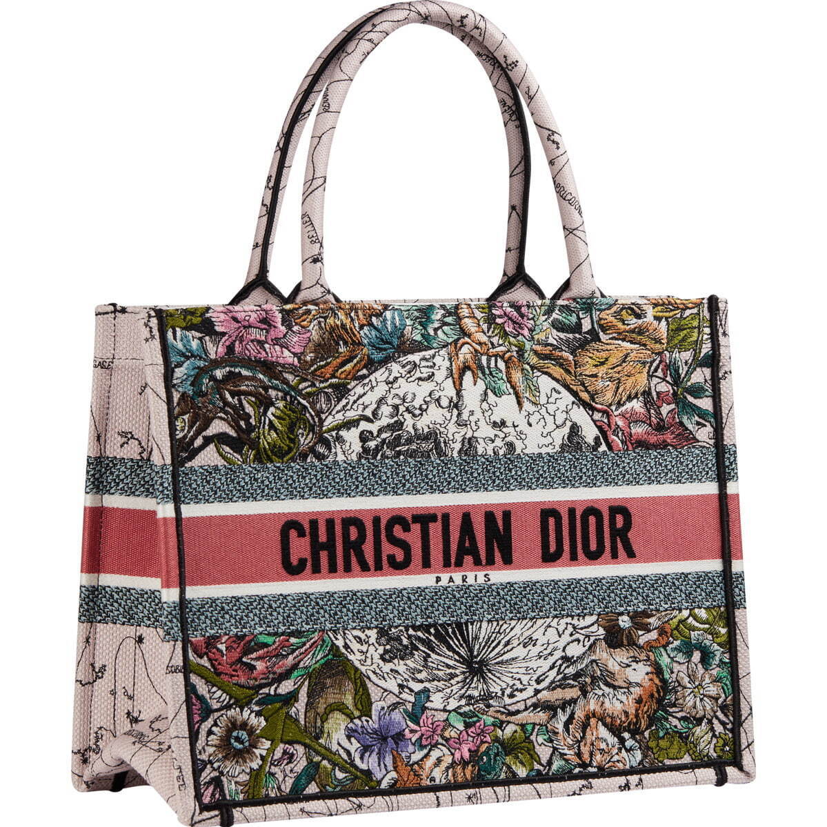 【フラワーデザインが上品♪】Dior トートバック org.jpg