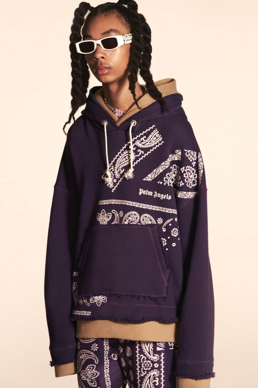 34e31 22AW パームエンジェルス Funnel Neck | ejequine.co.uk