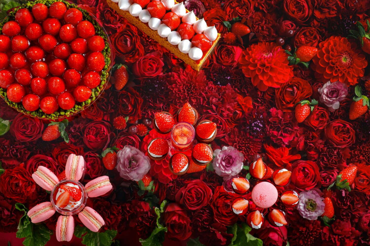 ホテルで苺狩り「スーパーいちごビュッフェ」ホテルニューオータニ大阪で、苺スイーツ＆ブランド苺食べ放題