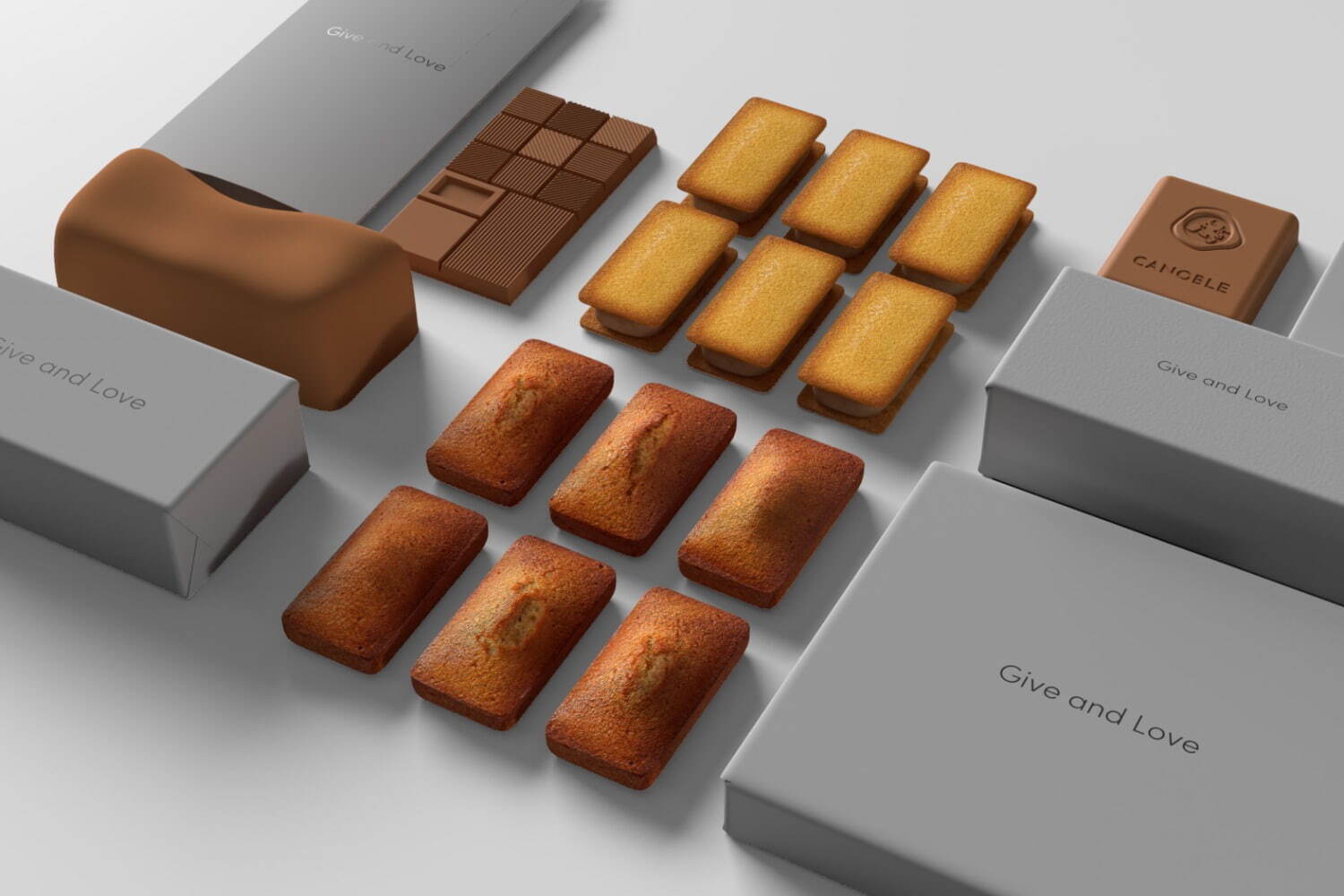 カノーブル バターを贈る ギフトブランド ギブアンドラブ 第1弾はチョコ キャラメル味バタースイーツ ファッションプレス