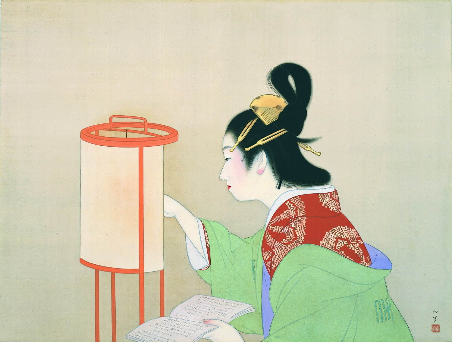 上村松園・松篁・淳之 三代展」が東京富士美術館で、3世代による“珠玉 