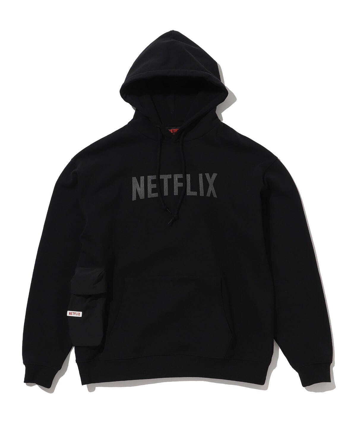 NETFLIX BEAMS コラボ スウェットパンツ 企業ロゴ