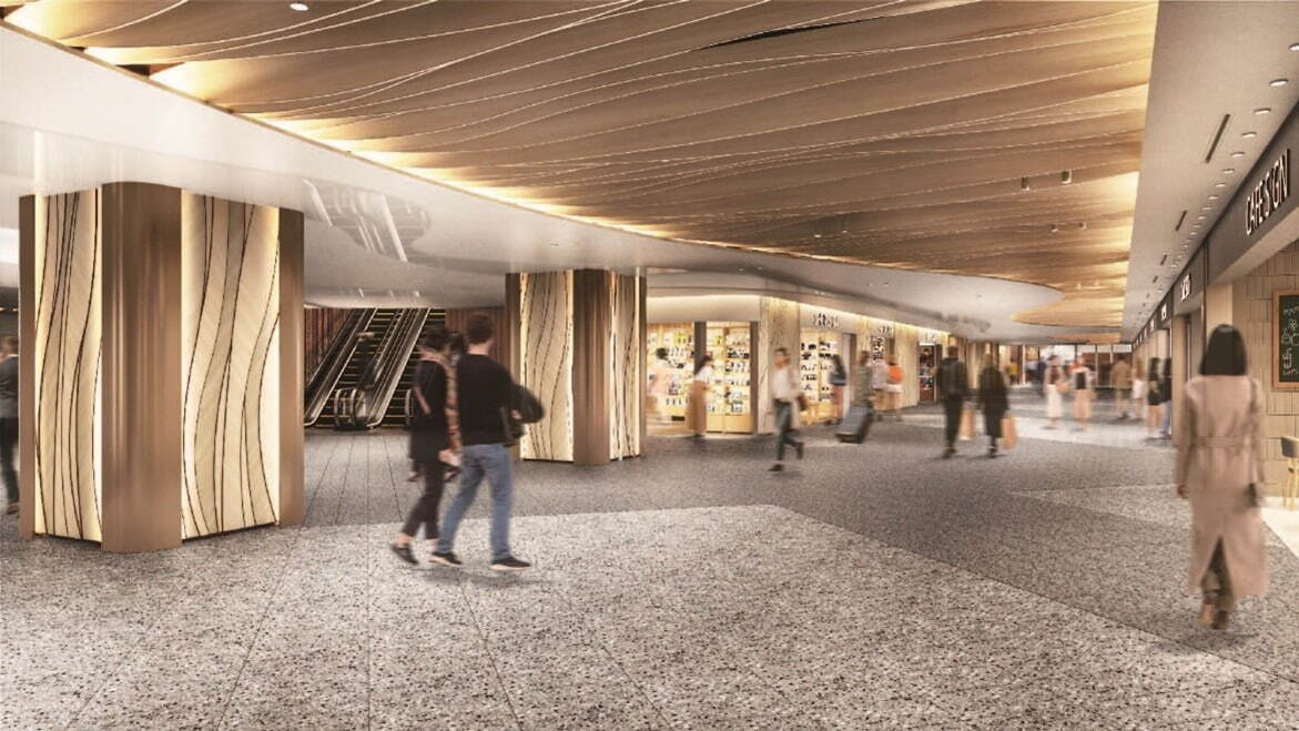 東京駅前・八重洲の再開発 - 東京ミッドタウン八重洲と接続する新商業施設、八重洲ブックセンター新店も｜写真3