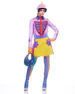 モスキーノ 2022年プレフォールコレクション - “色彩”を通して60年代の記憶を旅する｜写真26