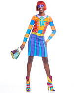 モスキーノ 2022年プレフォールコレクション - “色彩”を通して60年代の記憶を旅する｜写真33