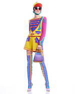 モスキーノ 2022年プレフォールコレクション - “色彩”を通して60年代の記憶を旅する｜写真36