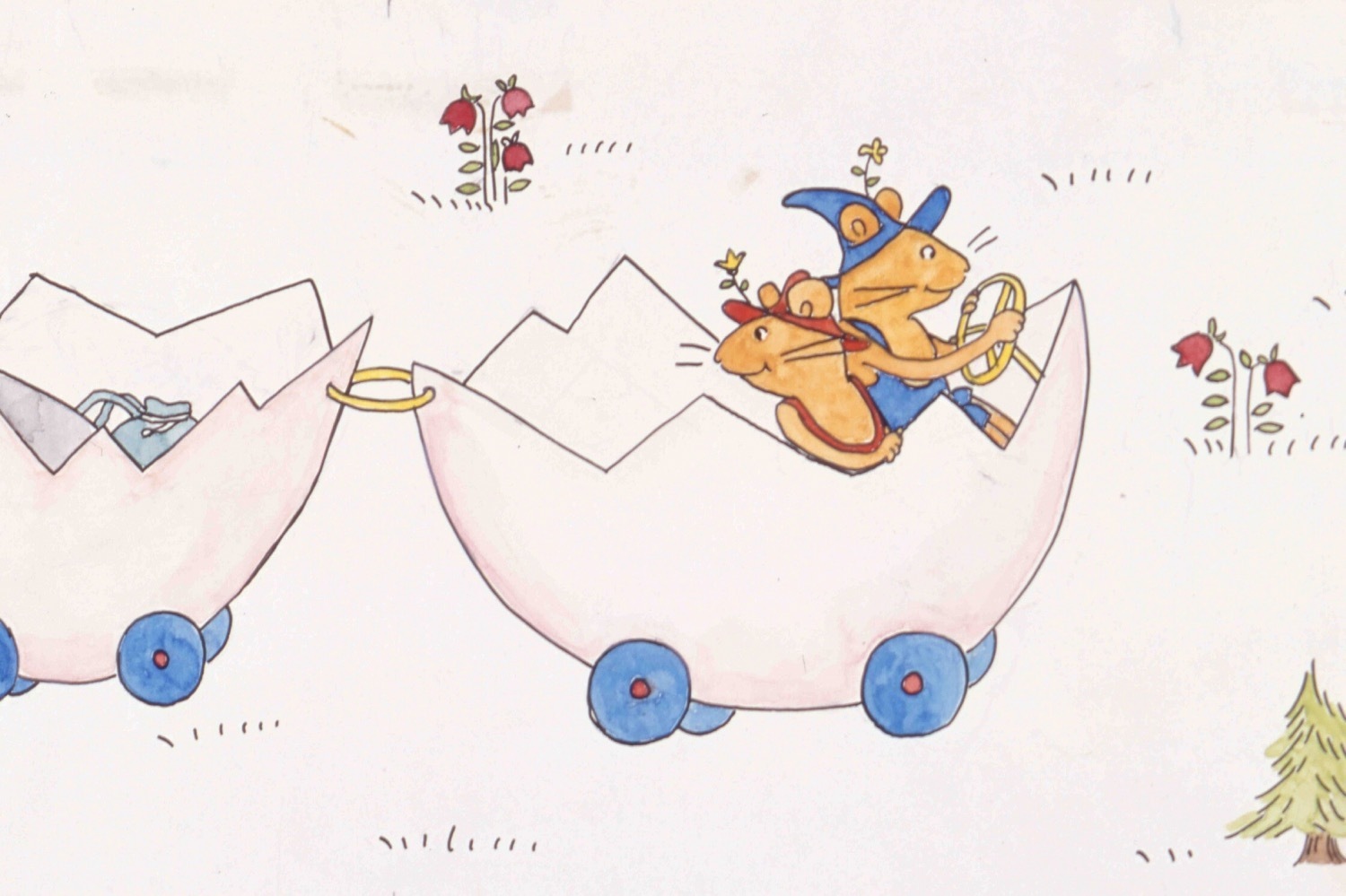 「絵本原画の世界2022展」山梨県立美術館で - 『ぐりとぐら』など、名作絵本の原画354点を展示