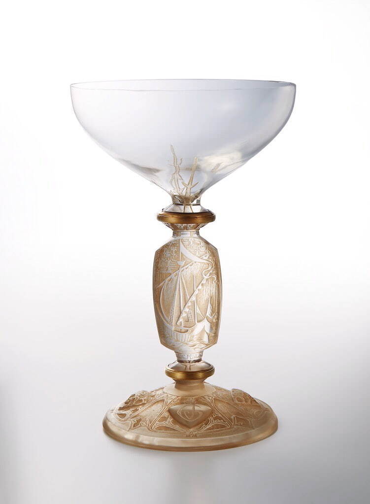 脚付杯《パリ市》1907-1912年