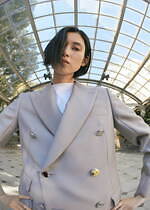 Scye 2022年春夏メンズ・ウィメンズコレクション - クラシックに重なる大人の遊び｜写真32