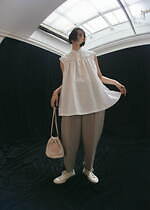 Scye 2022年春夏メンズ・ウィメンズコレクション - クラシックに重なる大人の遊び｜写真35