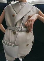 Scye 2022年春夏メンズ・ウィメンズコレクション - クラシックに重なる大人の遊び｜写真40