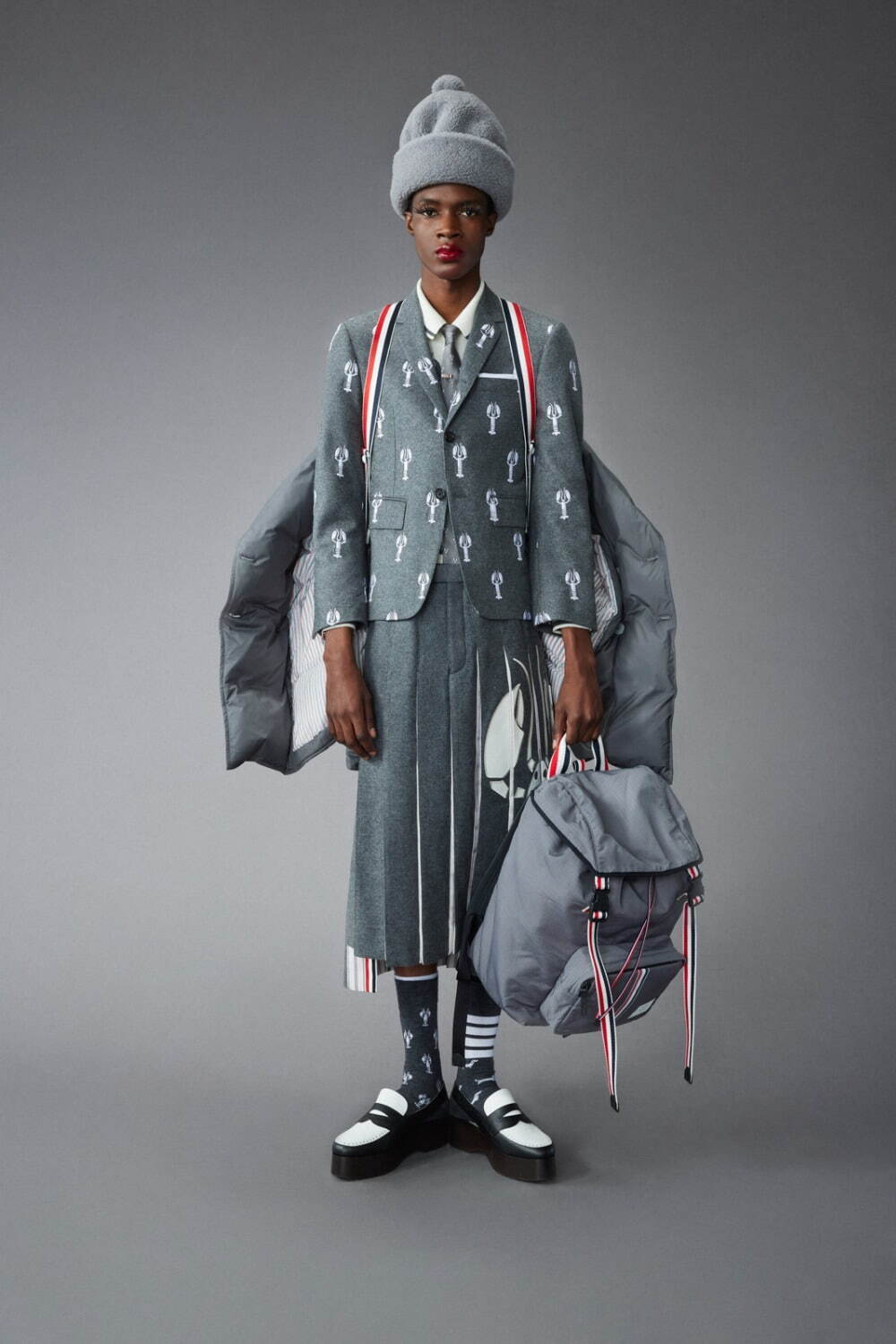 トム ブラウン(THOM BROWNE) 2022年プレフォールメンズコレクション シルエット - 写真9