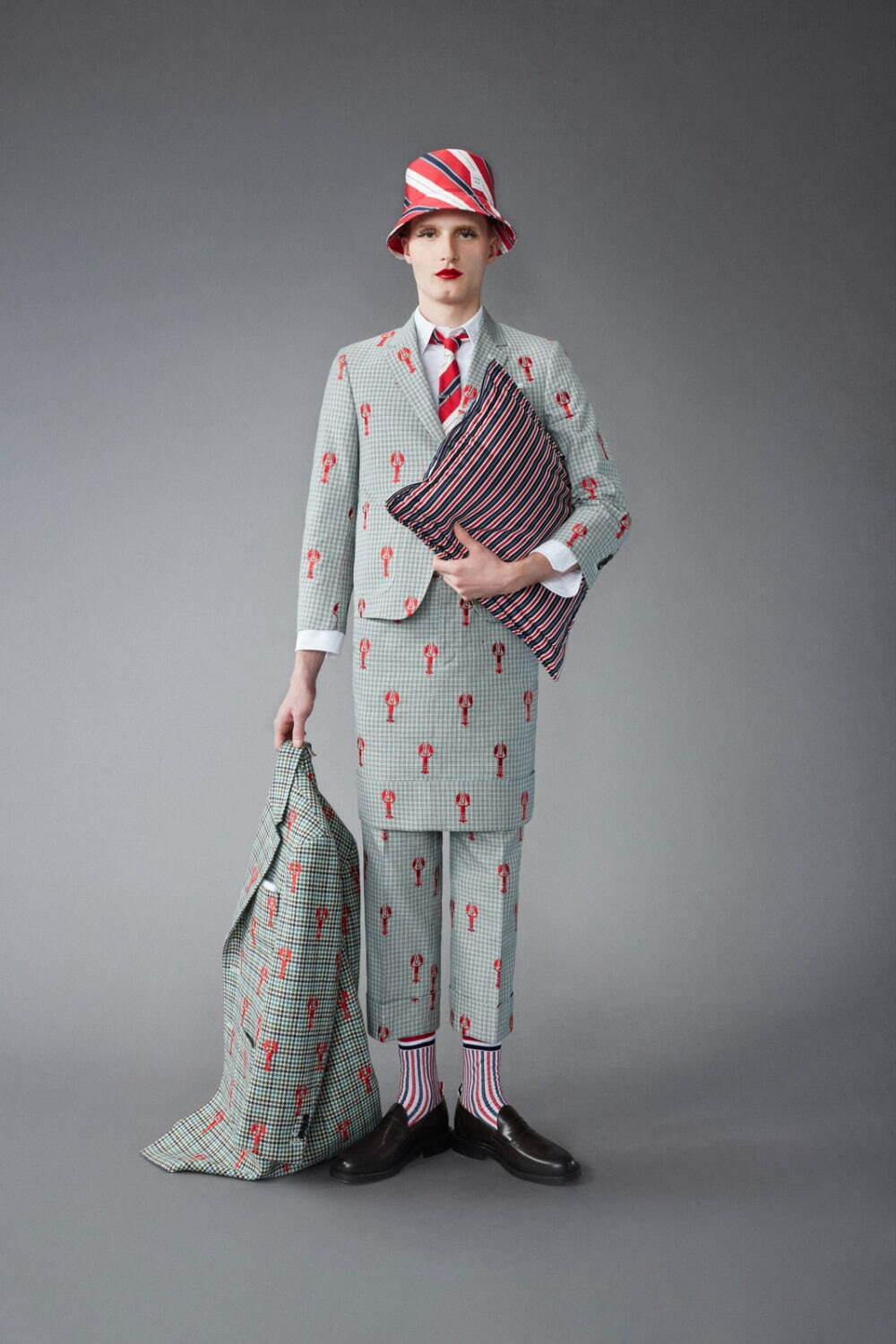 トム ブラウン(THOM BROWNE) 2022年プレフォールメンズコレクション シルエット - 写真15