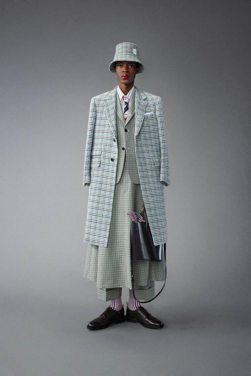 トム ブラウン(THOM BROWNE) 2022年プレフォールメンズコレクション シルエット - 写真16