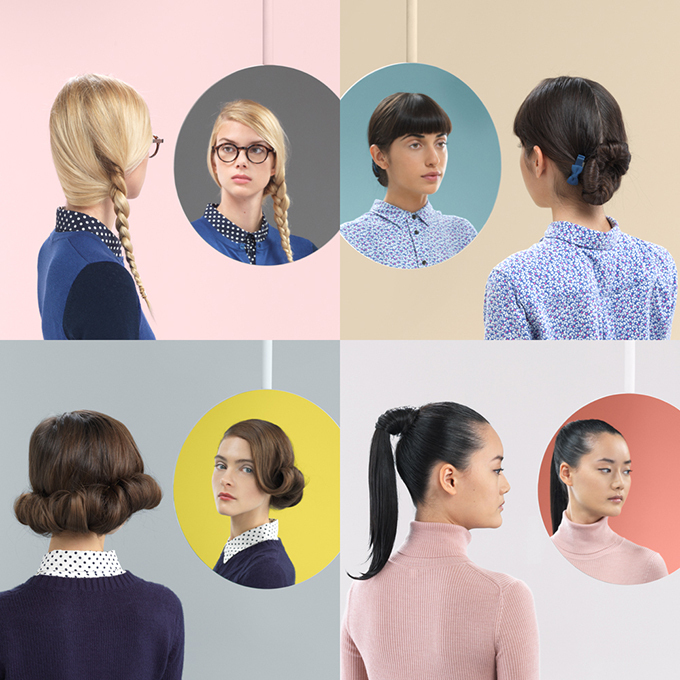 ユニクロ、服に合わせたヘアアレンジを提案するデジタルツール「UNIQLO HairDo」を公開 | 写真