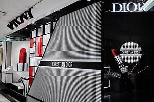 ディオール“ニュールック”着想のメイクアップイベントが伊勢丹新宿で開催、千鳥格子柄限定コスメも｜写真18